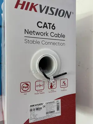 Hikvision Cat6 Outdoor Utp Cable (Solid Copper)Ds-1ln6outpe