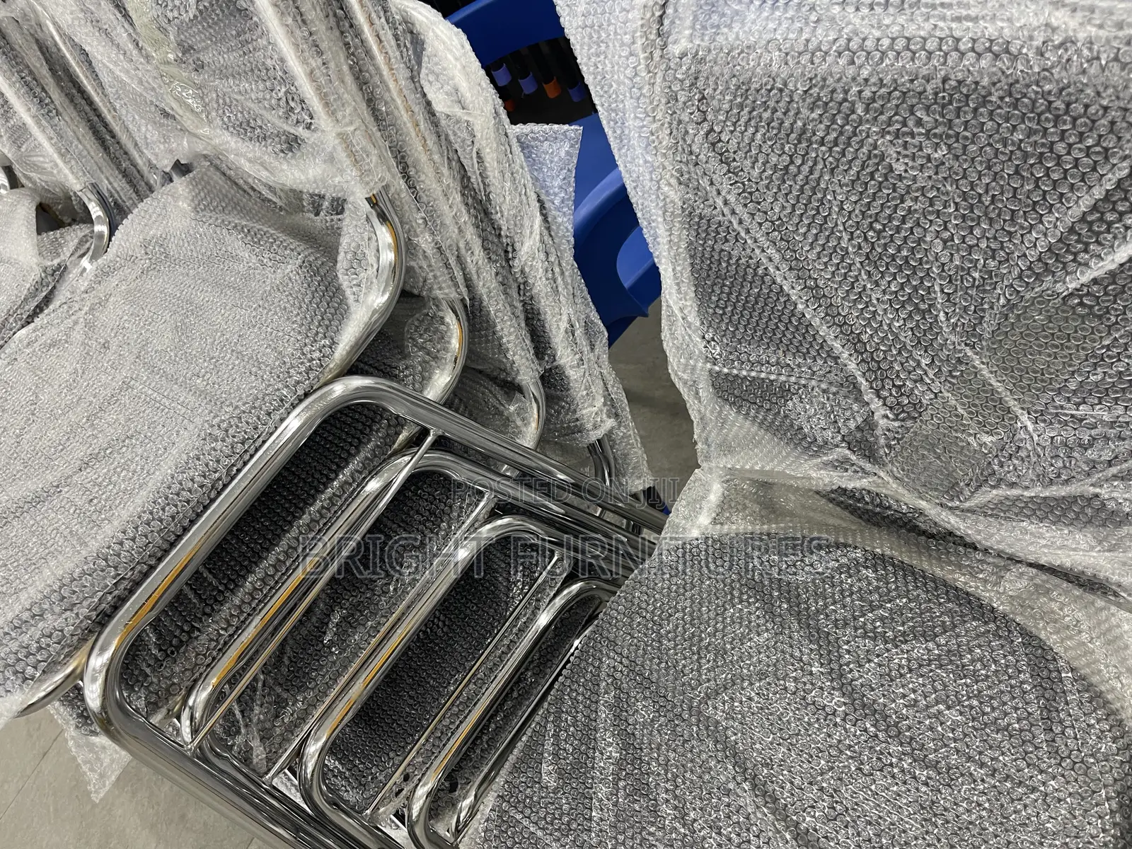 High Quality Foreign Metal and Leather Chair