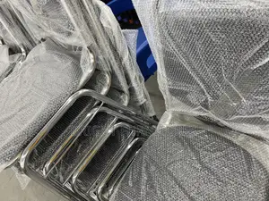 High Quality Foreign Metal and Leather Chair