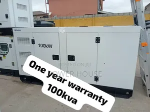 Vintage 100kw Diesel Generator 100kva Perkins Silent
