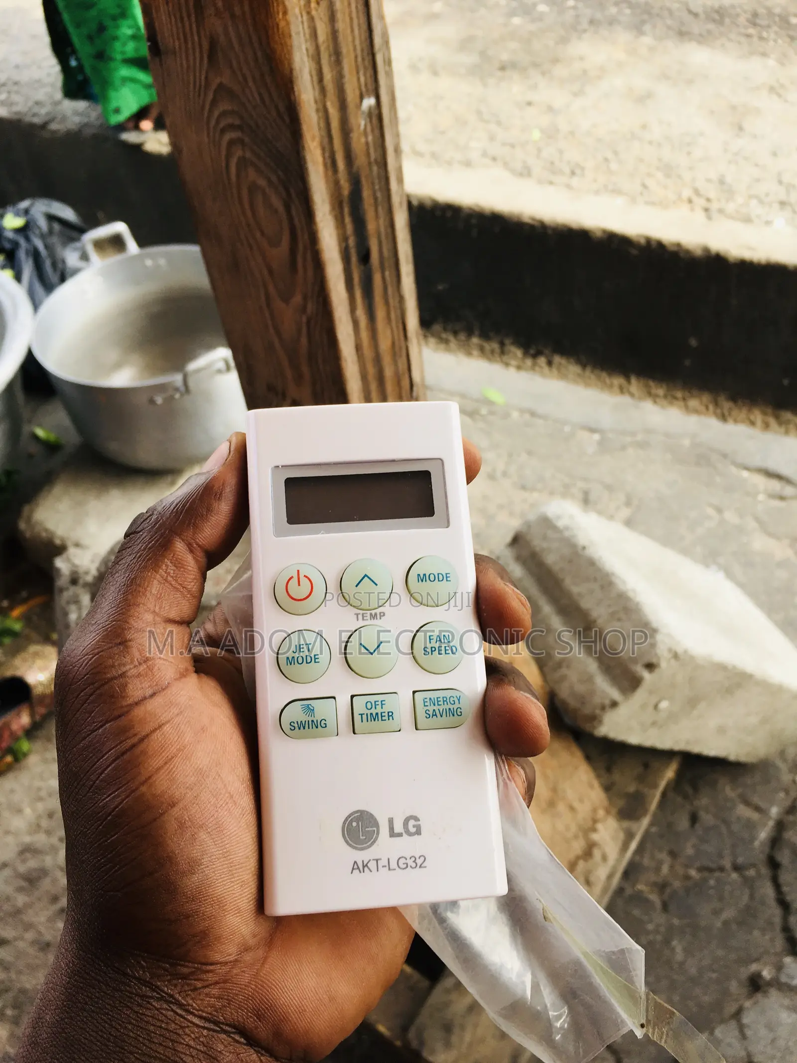 Short Simple Lg Ac Remote