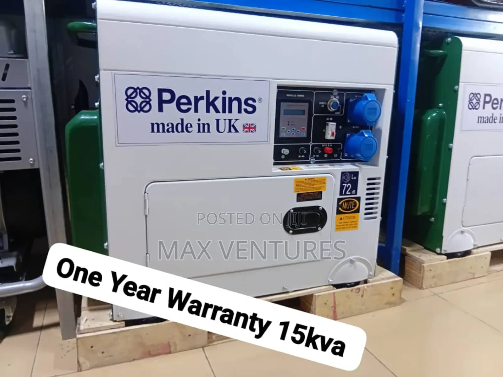 15kva Low Noise Diesel Generator Easystart Model 15kva