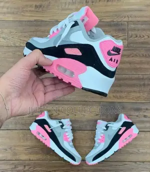 Nike Air Max 90 Pink Black and White