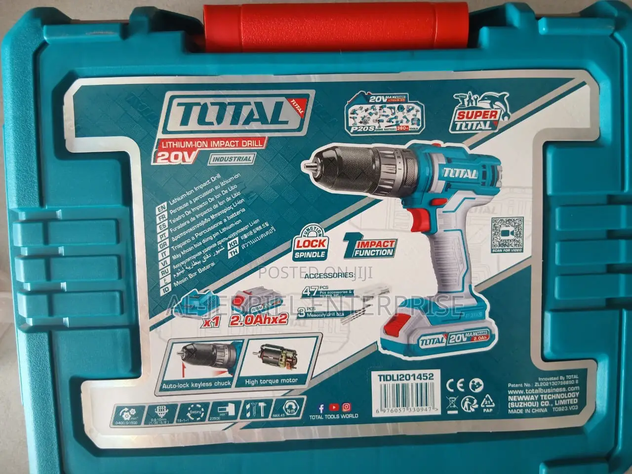 20v Cordless Impact Drill
