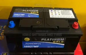 17 Plates Platinum Gold Battery - 88ah - Free Delivery