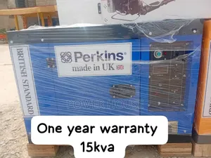 Useful 15kva 13000watts Perkins Silent Diesel Generator