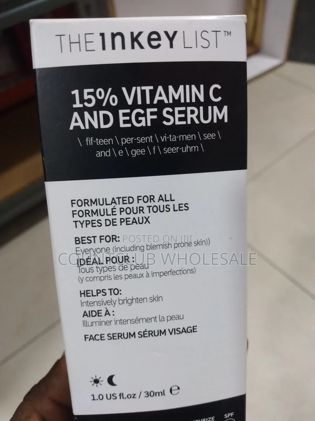 The Inkeylist Vitamin C and Egf Serum