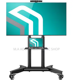Mount Your 75” Above On This Trolley