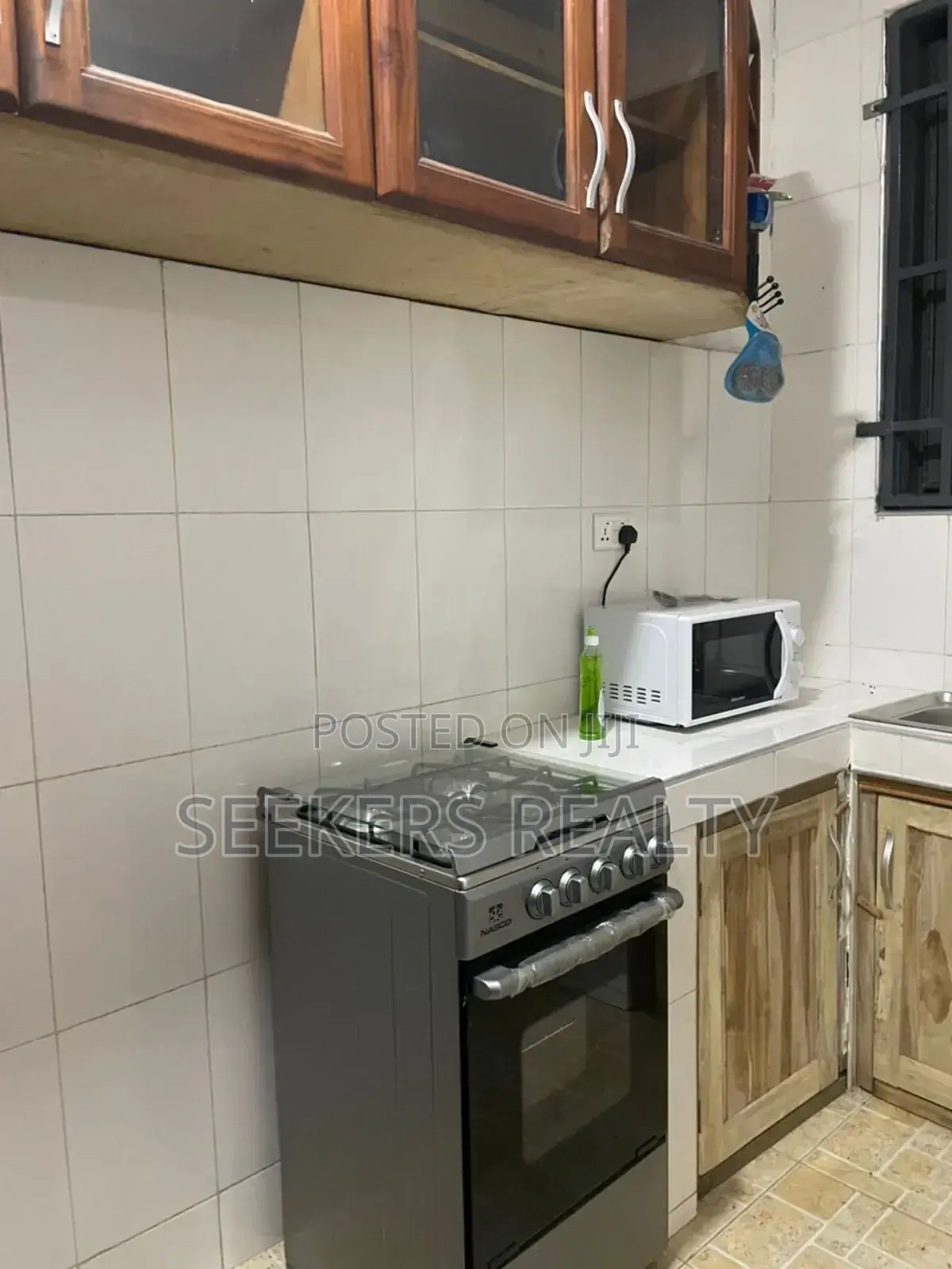 Furnished 1bdrm Apartment in Seekers Realty, Labadi for rent