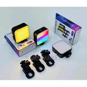 Ay-83 Mini Portable RGB Full-Color Photography Selfie Light