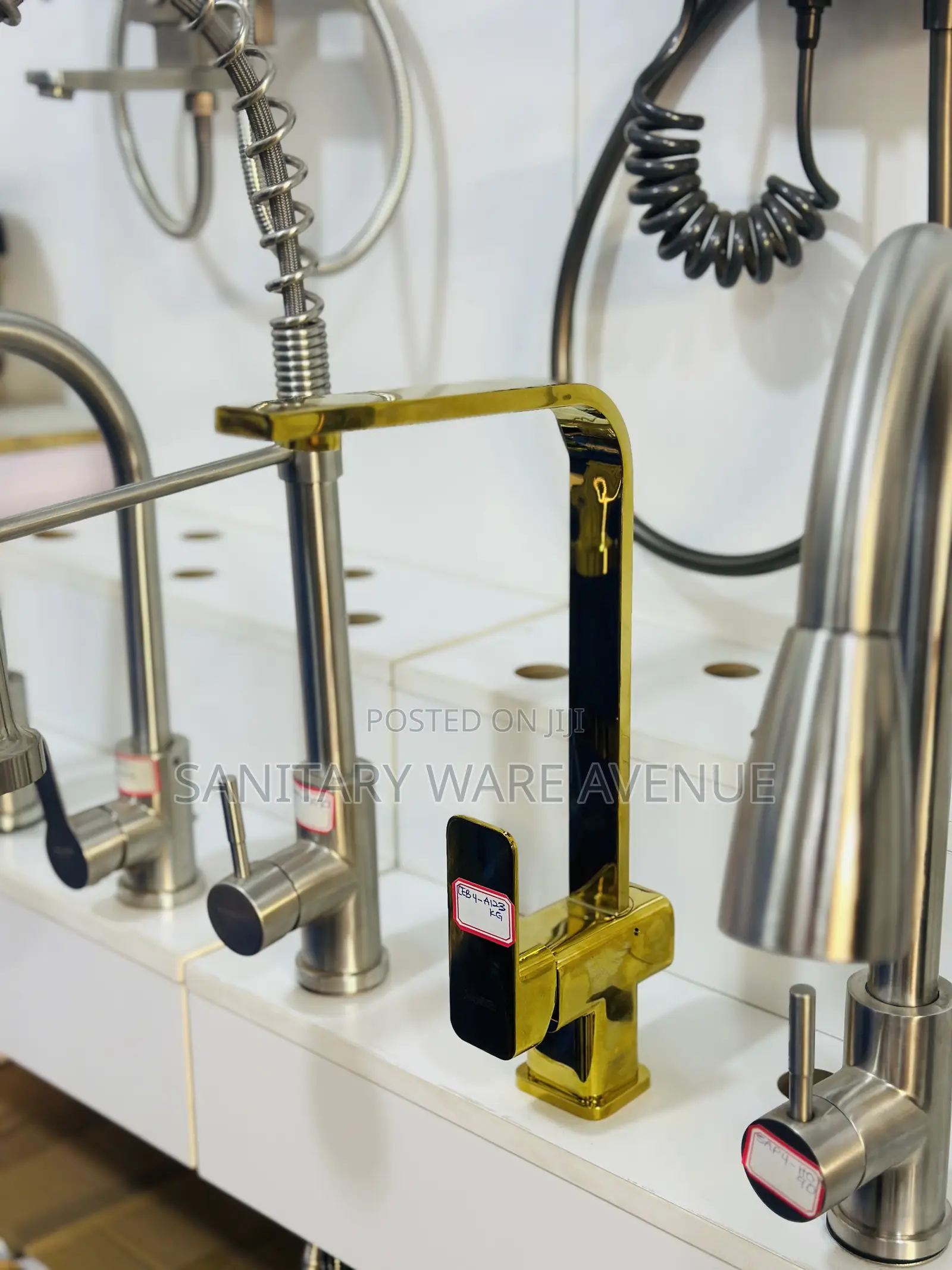 Gold Sink Tap - Pedicure Bowl Tap