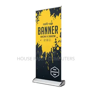 Broad Base Roll Up Display Stand