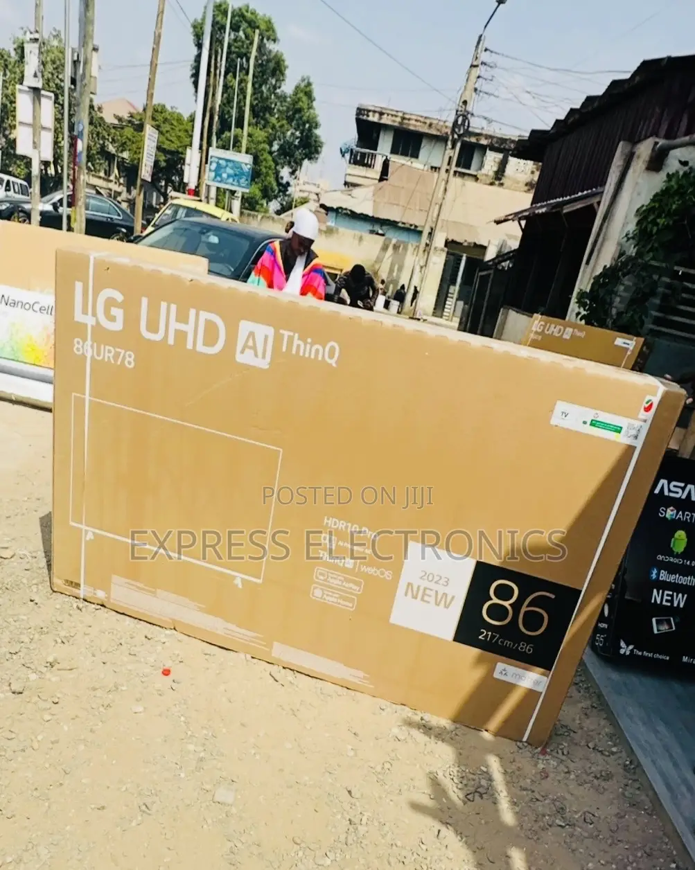 Powerful Display Uhd Smart Lg 86”Ur7800