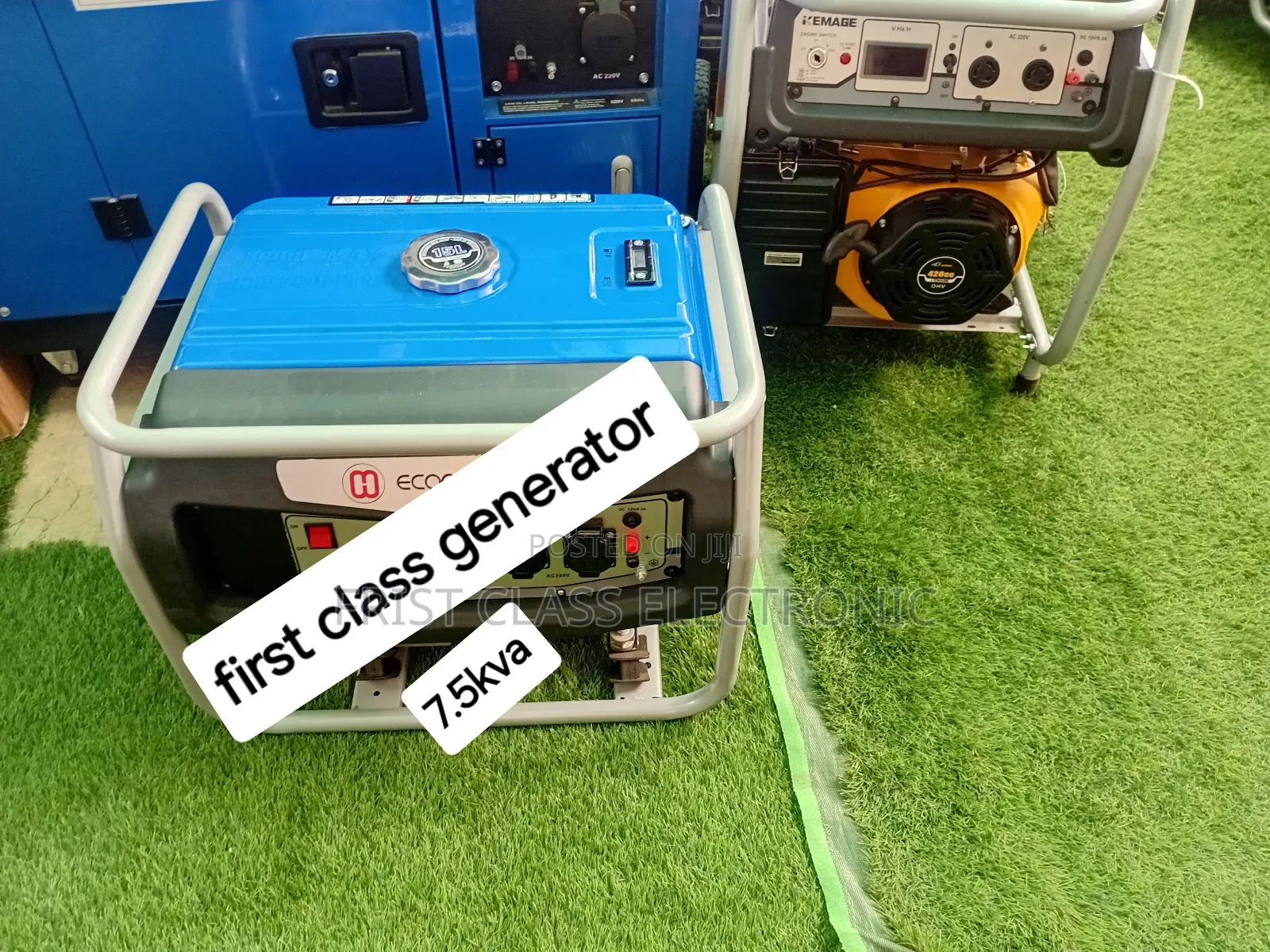 7.5kva Petrol Generator for Heavy Duty Applications