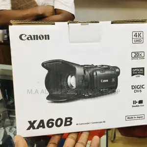 Canon Video Camera Xa60b With Handle