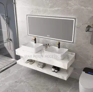 Hyshin White Cabinet Basin