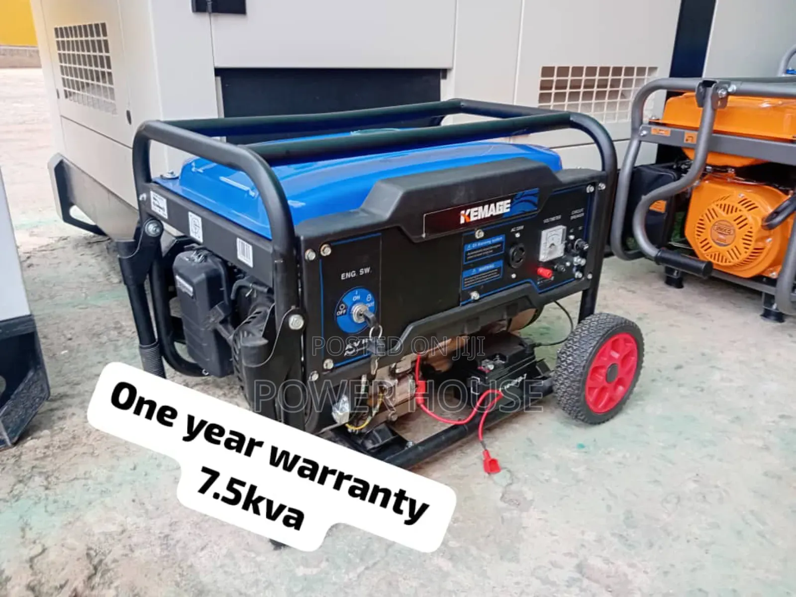 Well in-Built Kemage 7.5kva 8500watts Petrol Generator