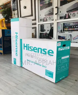 Super Silent Hisence 2.0hp R410 Gas Ac(White).