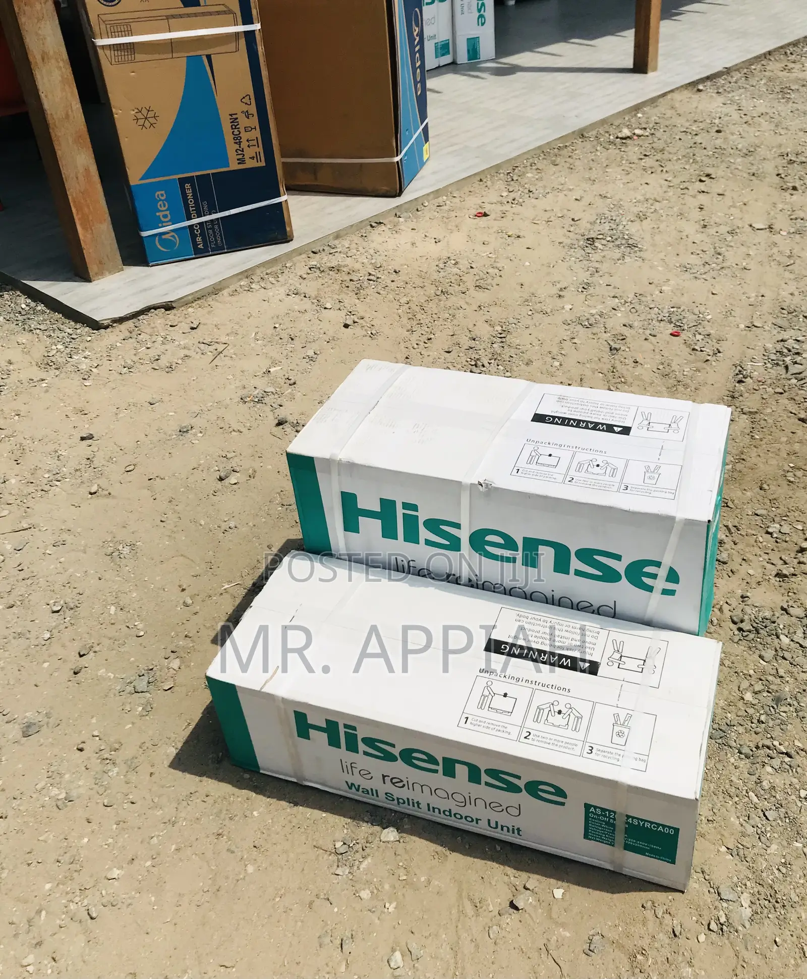 Eco-Friendly Hisence R410 Gas Air Conditioner(1.5hp).