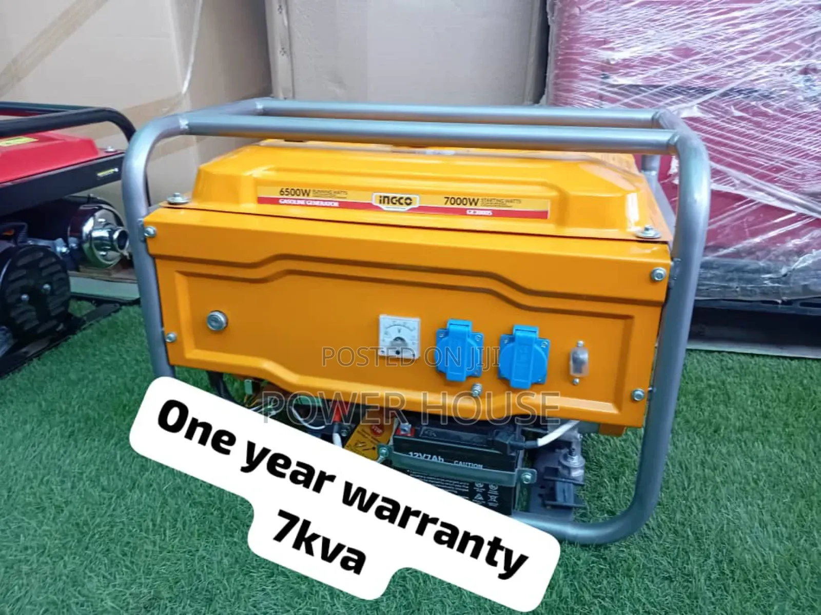 Durable Ingco 7kva 7000watts Petrol Generator 7kva Ingco