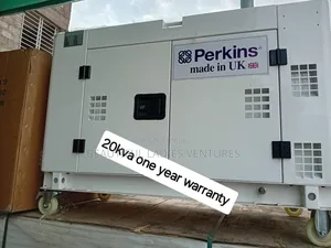 White Perkins Generator 20kva