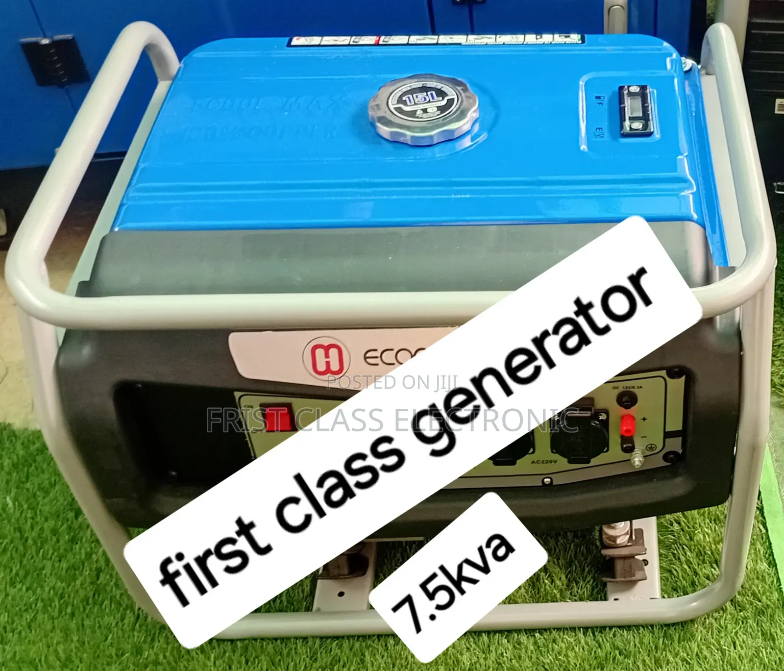 High Capacity 7.5kva Petrol Generator