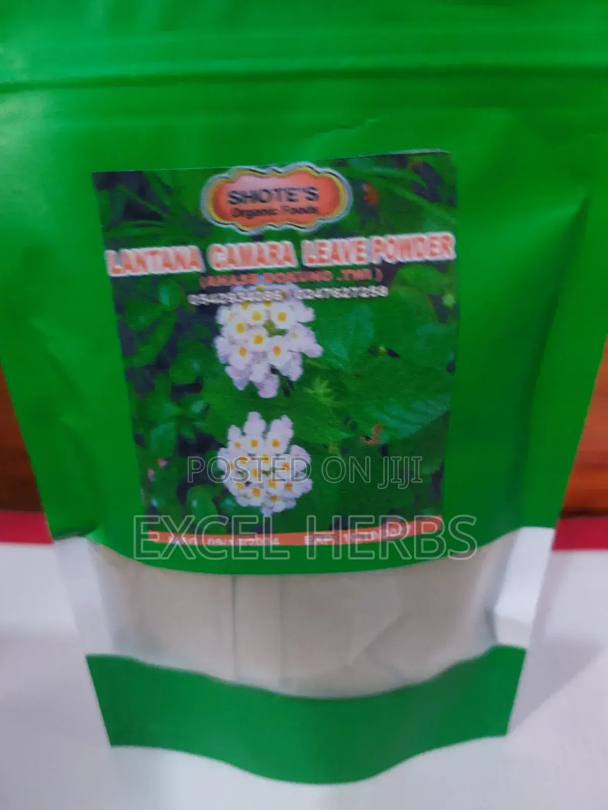Organic Lantana Camara Leave Powder