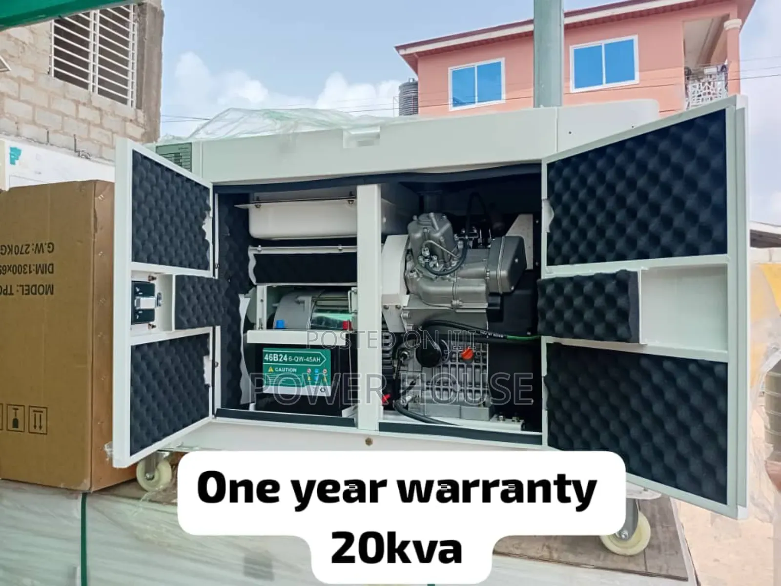 Solidly Built Perkins Uk Silent 20kva Diesel Generator 20kva