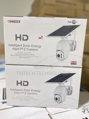 Hikview 4g Solar PTZ Camera (3mp) Ubox App
