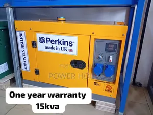Incessant Power 15kva Perkins 13000watts Diesel Generator Uk