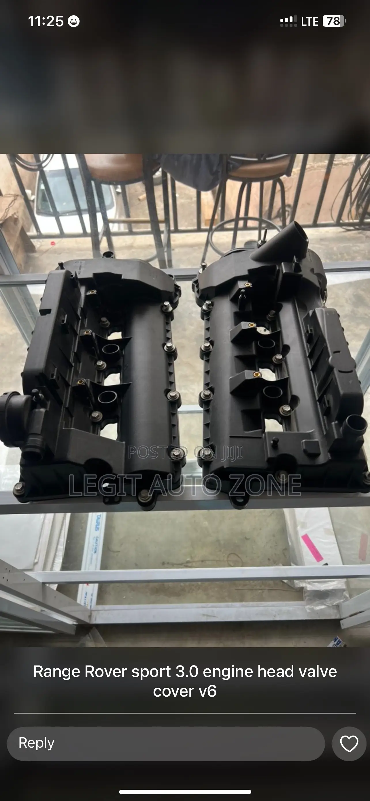 Range Rover Sport 3.0 Engine Head Valve Cover