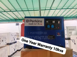 10kva Perkins Diesel Generator Emergency Power Gen 10kva