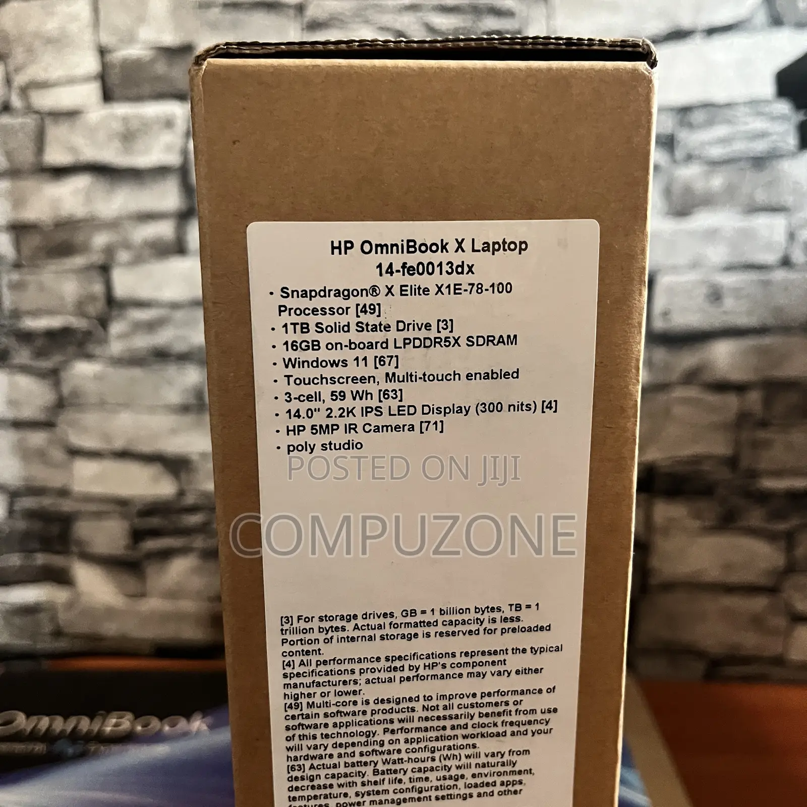 New HP OmniBook X Laptop 14-fe0097nr 16GB Qualcomm Snapdragon X Elite