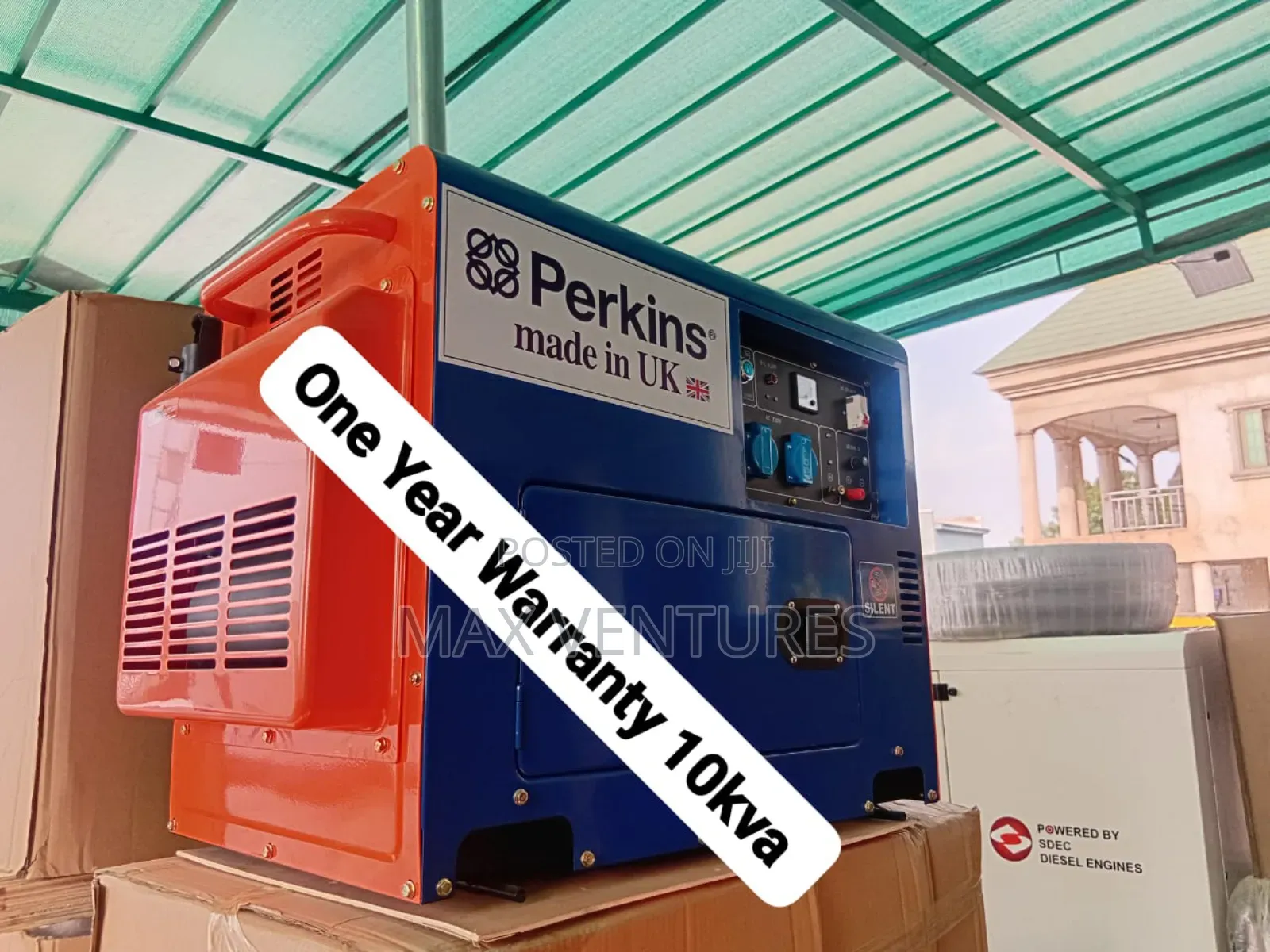 10kva Single Phase Diesel Generator Keystarter 10kva