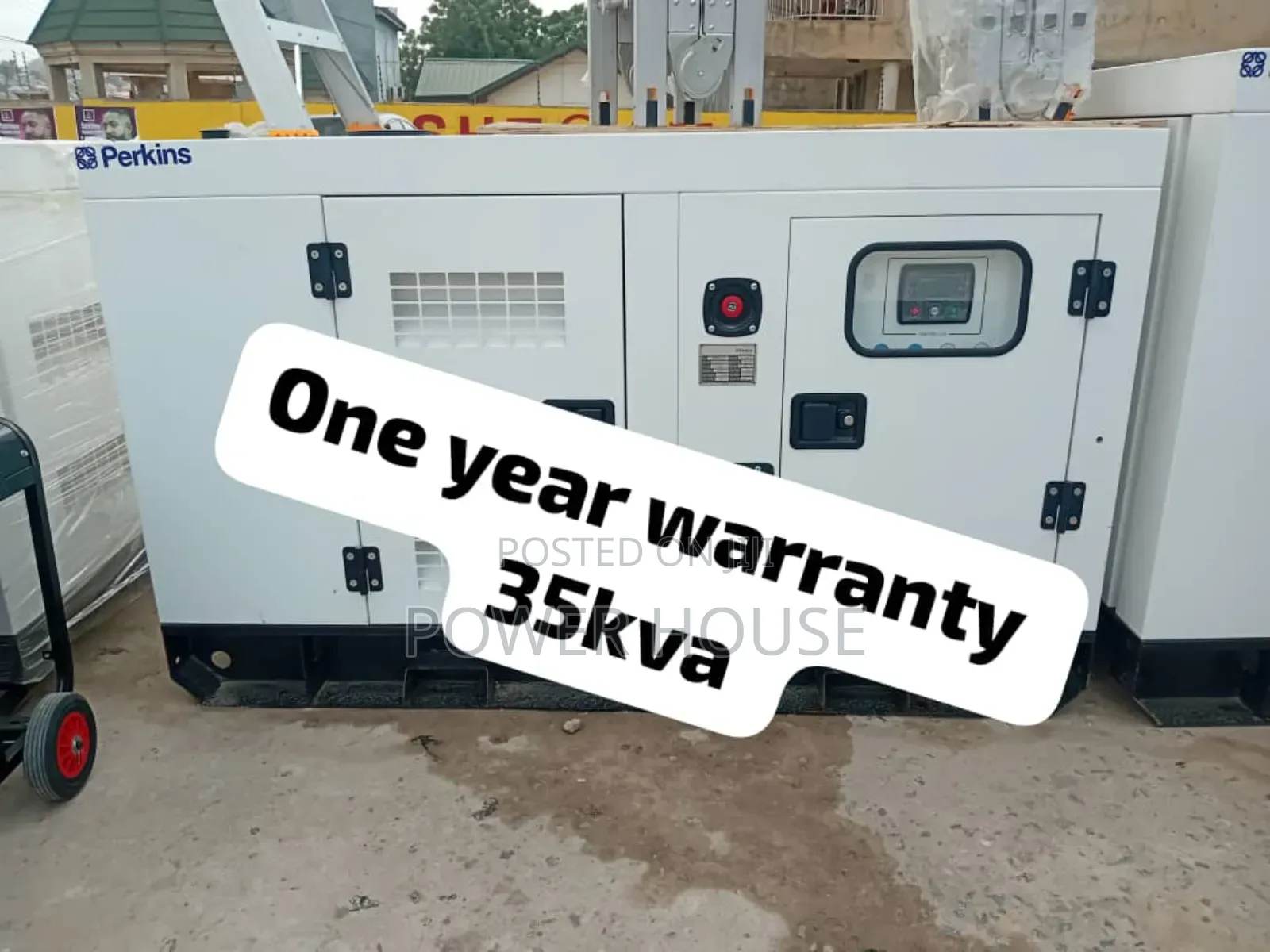 Up to Scratch 35kva Perkins Diesel 30000watts Generator