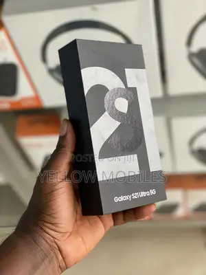New Samsung Galaxy S21 Ultra 5G 512 GB Black