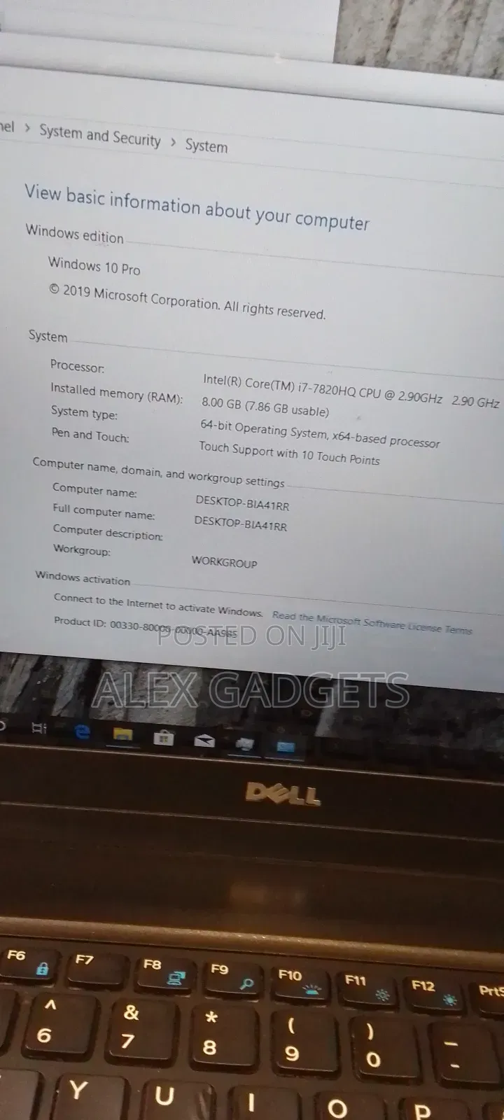 Laptop Dell Latitude 5580 8GB Intel Core I7 SSD 512GB