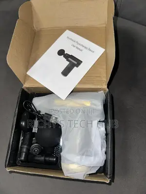Fascia Electric Body Massage Gun With 4 Replaceable Head