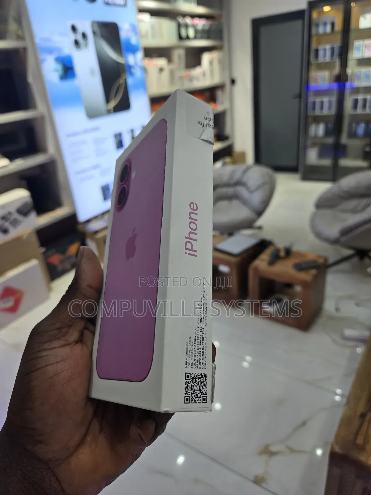 New Apple iPhone 16 128 GB Pink