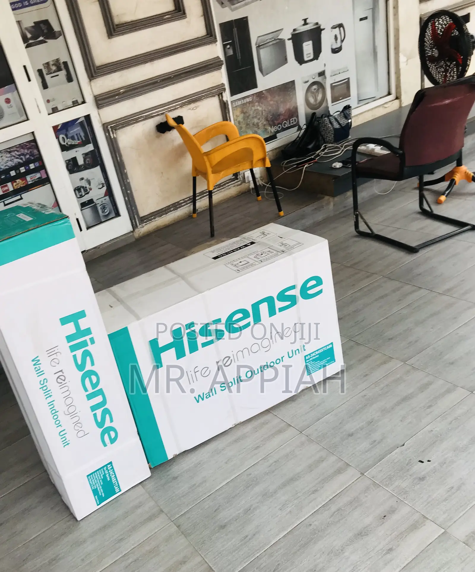 Super Silent R410 Gas Hisence Air Conditioner(White).