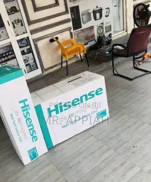 Super Silent R410 Gas Hisence Air Conditioner(White).