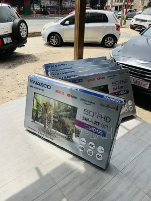 New Nasco Digital Satellite Smart Screen Television(Black)