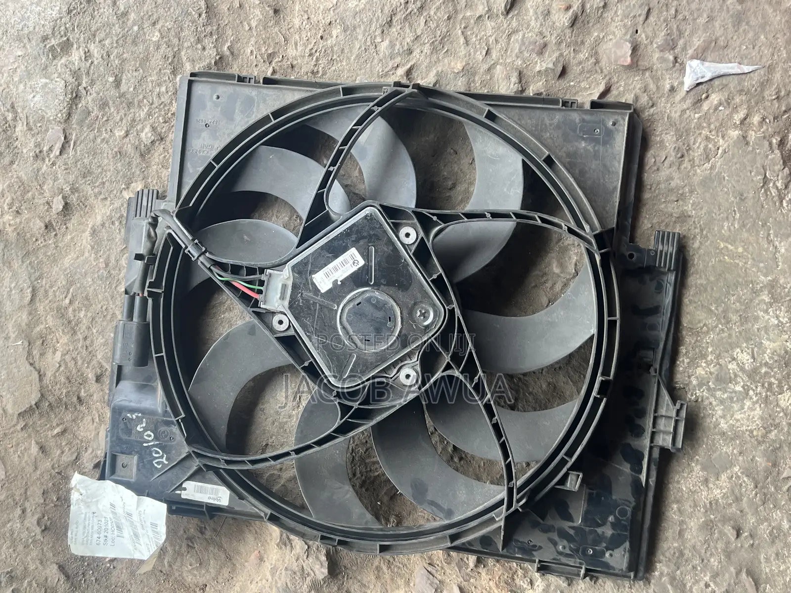 BMW 116i 2013 Radiator Cooling Fan Complete
