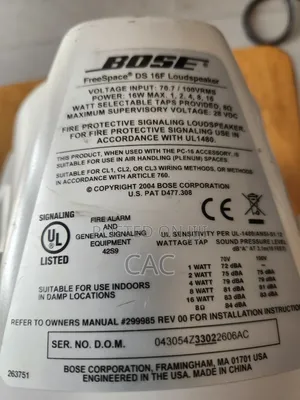 Bose Freespace Ds 16f Ceiling Speakers
