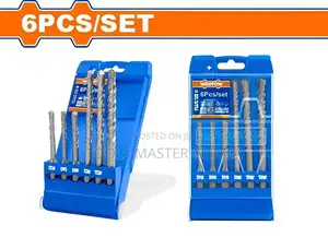6 Pcs Sds Plus Hammer Drill Bits Set # Whd6b06