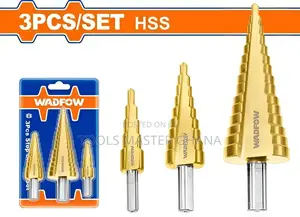 3 PCS Step Drill Bit Set # Wjd3401