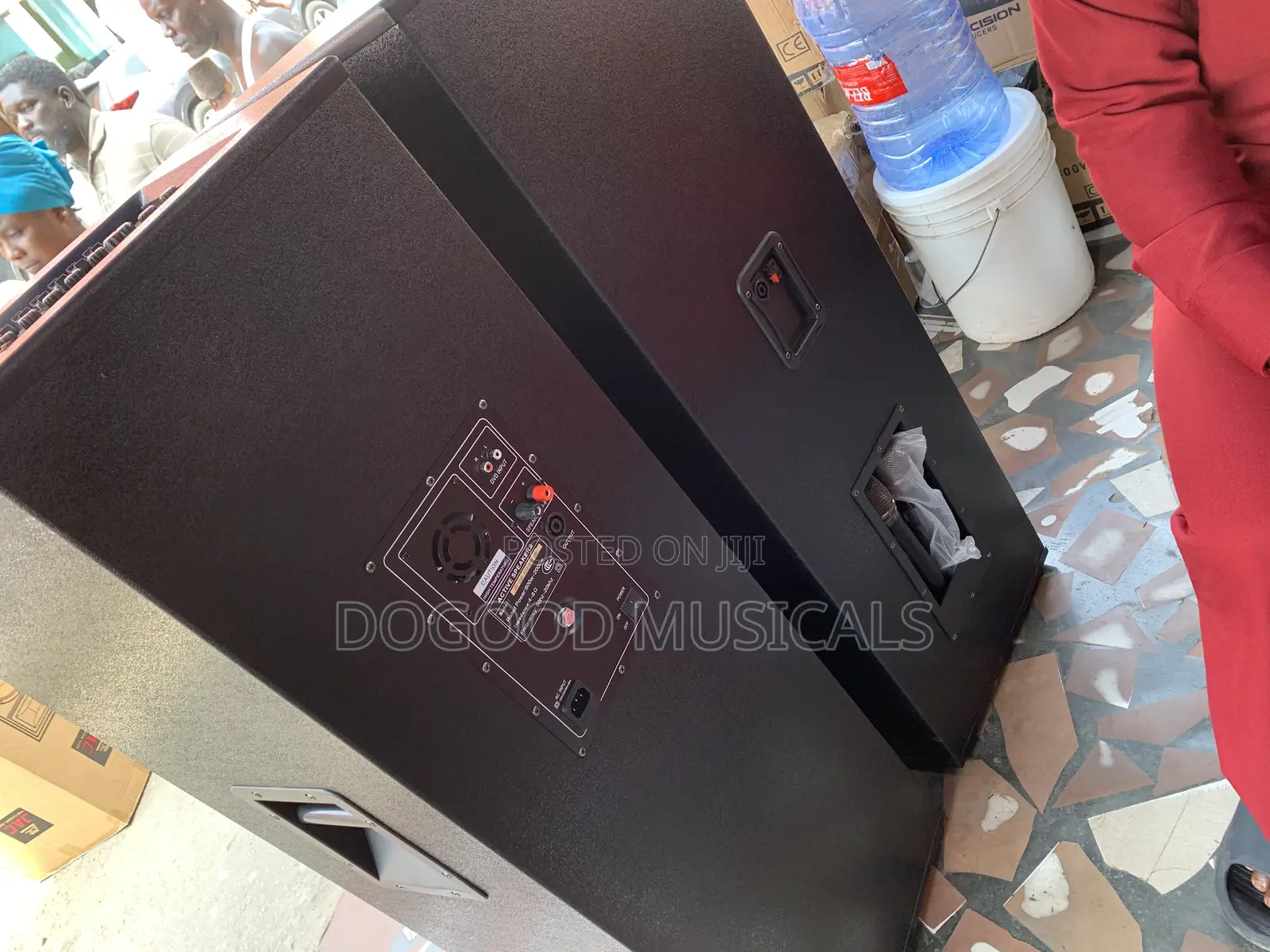 Jac 215 Full Range Active Speaker With 2-wireless Microphone