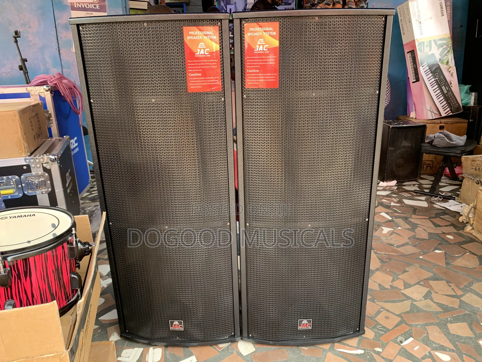 Jac 215 Full Range Active Speaker With 2-wireless Microphone