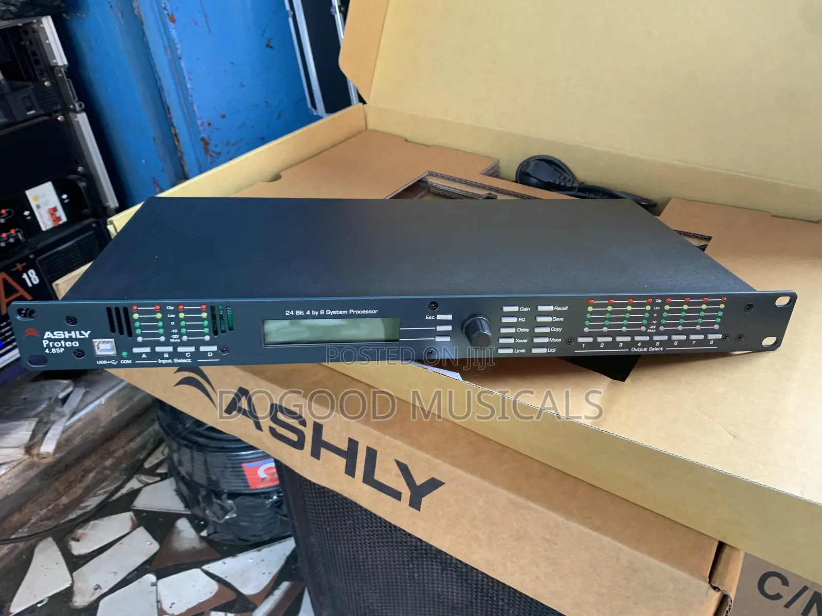 Ashly Protea-4.8sp 4in-88output Driverack