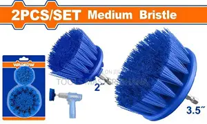 2 Pcs Medium Bristle Brush Set # Wnd2401
